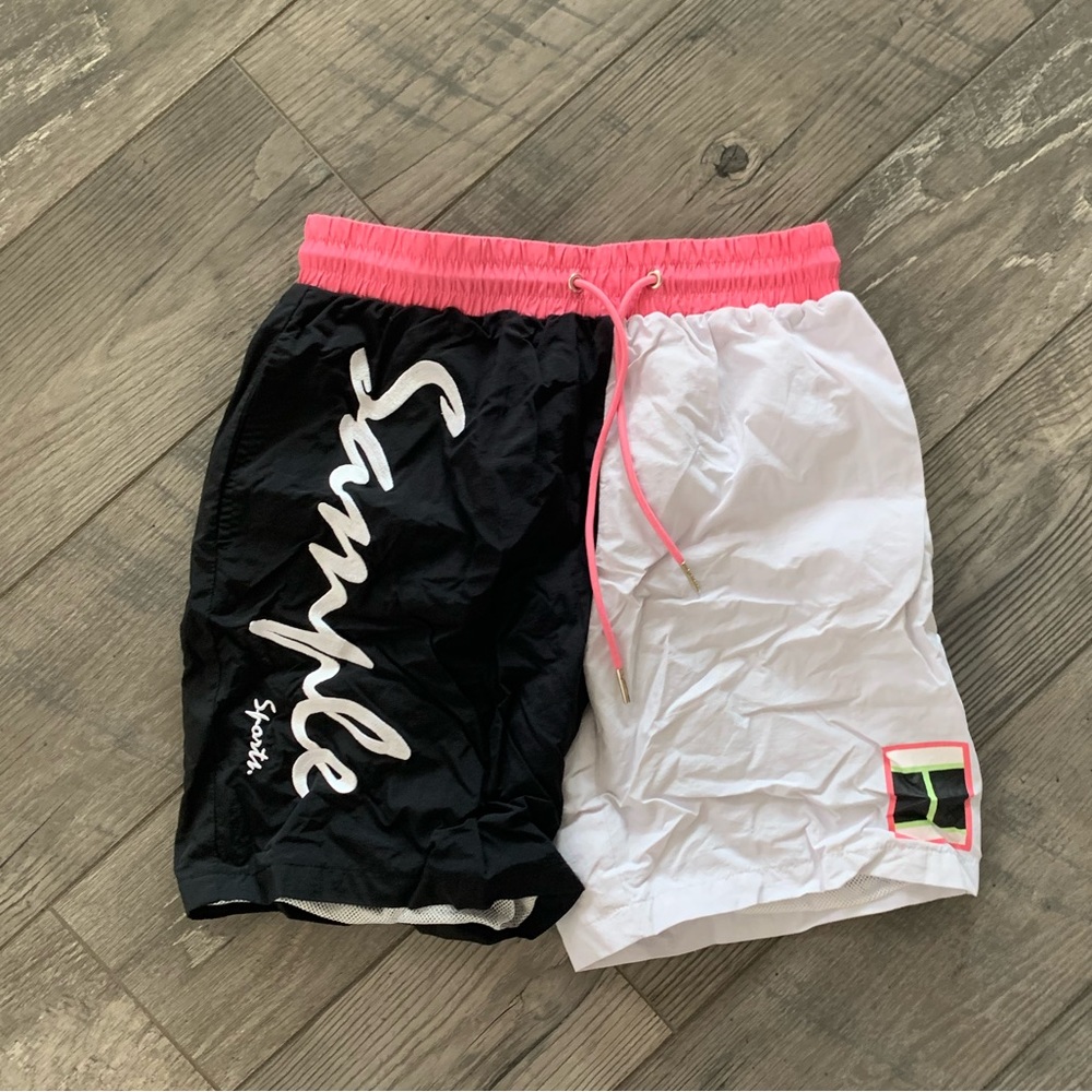 Men’s Sample Industries color block shorts bulltrc